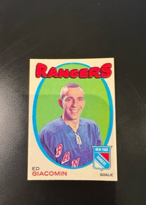 Ed Giacomin, graded 7.5