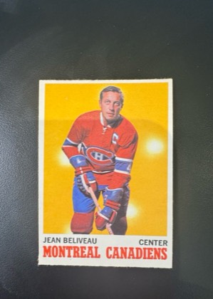 Jean Beliveau, graded 7.5