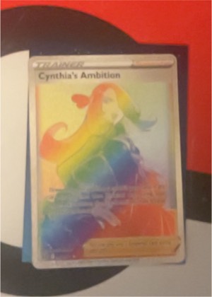 Cynthia's Ambition (Full Art), graded 8.5