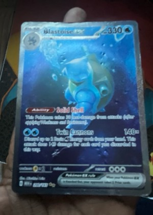 Blastoise ex, graded 5.0