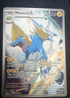 Manectric, graded 9.0