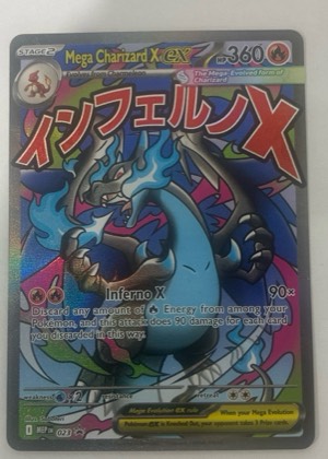 Mega Charizard X ex, graded 9.0
