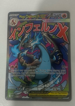 Mega Charizard X ex, graded 9.0