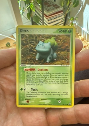 Ditto (Bulbasaur), graded 9.0