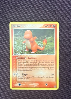 Ditto - 037/113 (Charmander), graded 9.0