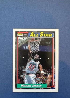 Michael Jordan, graded 8.5