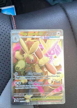 Mega Lopunny ex, graded 8.5