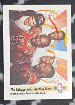 The Chicago Bulls Starting Team, graded 9.0