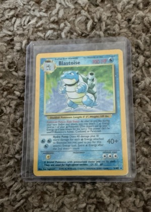Blastoise, graded 8.5