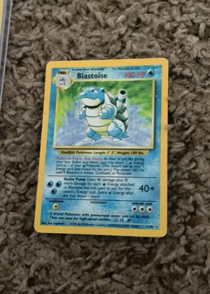 Blastoise, graded 7.5