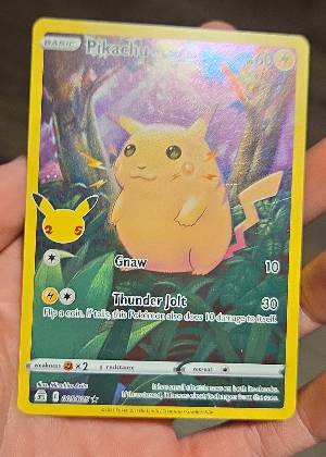 Pikachu, graded 9.0