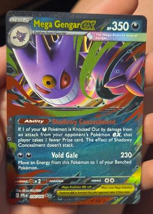 Mega Gengar ex graded 8.5