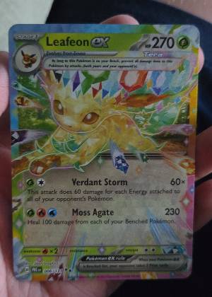 Leafeon ex graded 8.5