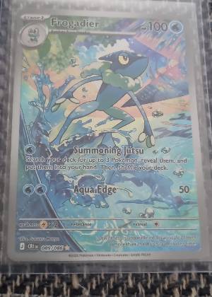 Frogadier, graded 9.5