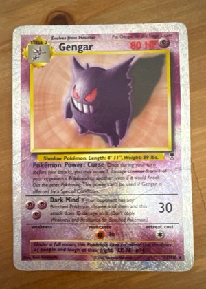 Gengar, graded 2.5
