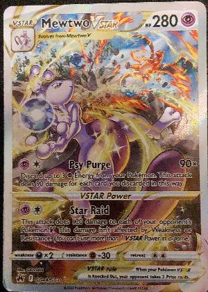 Mewtwo VSTAR, graded 9.0