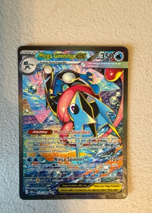 Mega Greninja ex, graded 9.0