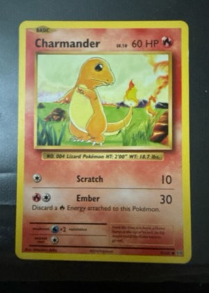 Charmander graded 9