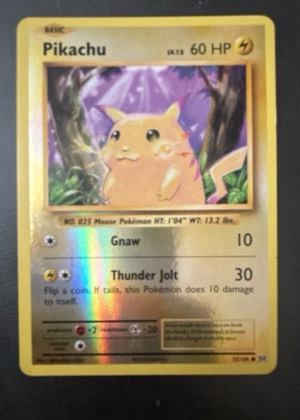 Pikachu graded 8