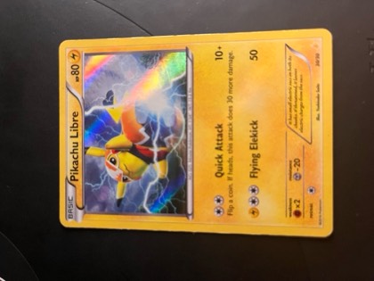 Pikachu Libre graded 9
