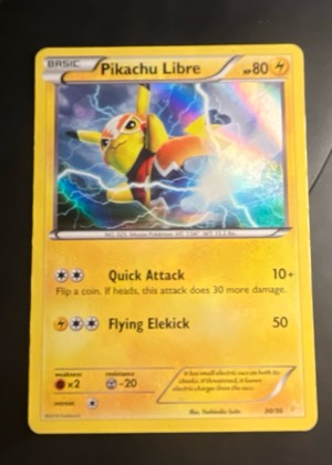 Pikachu Libre graded 8