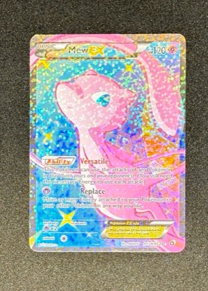 Mew EX (Full Art), graded 9.0