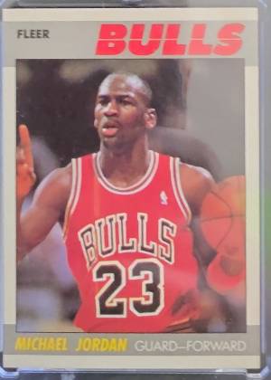 Michael Jordan, graded 8.5