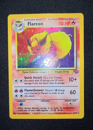 Flareon (3), graded 7.5