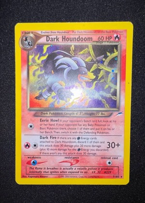 Dark Houndoom, graded 7.5