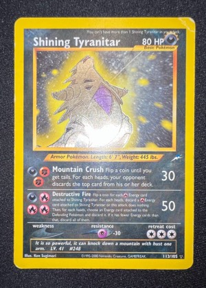 Shining Tyranitar, graded 7.0