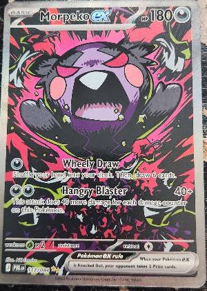 Morpeko ex - 117/084 graded 6 & below