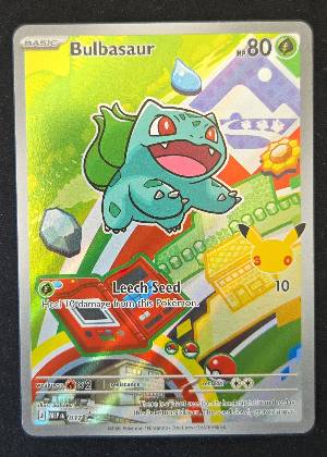 Bulbasaur, graded 9.0