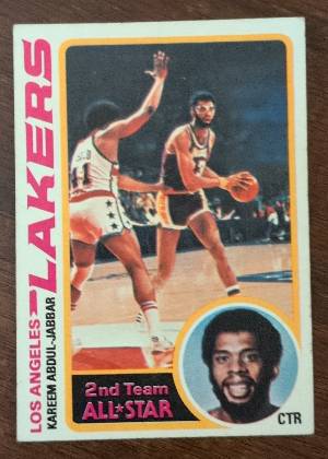 Kareem Abdul-Jabbar, graded 8.5