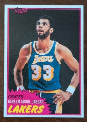 Kareem Abdul-Jabbar, graded 8.5