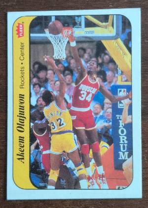 Akeem Olajuwon, graded 8.5