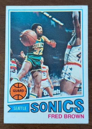 Fred Brown, graded 8.5