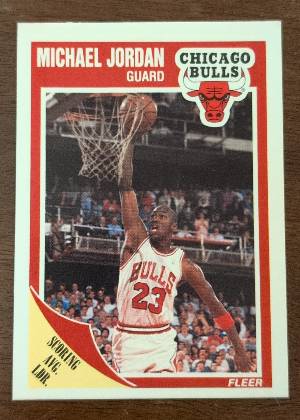 Michael Jordan, graded 9.5
