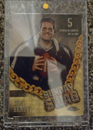 Tom Brady, graded 8.0