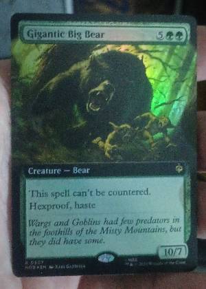 Gigantic Big Bear, graded 8.0