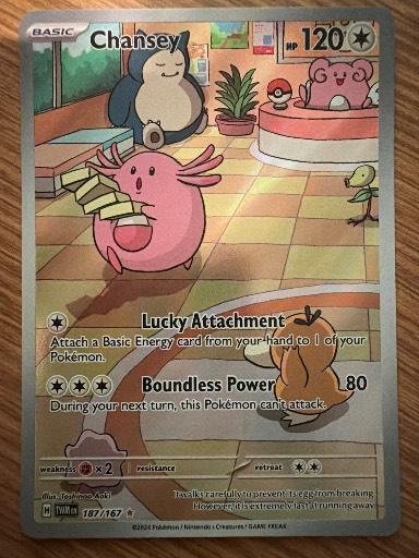 Chansey - 187/167 graded 9