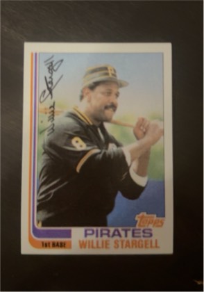 Willie Stargell graded 6 & below