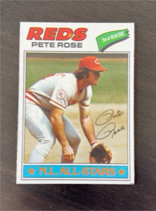 Pete Rose graded 6 & below