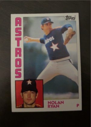 Nolan Ryan graded 8.5