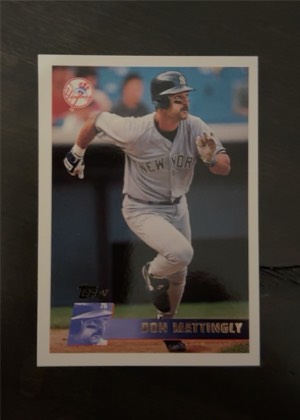 Don Mattingly graded 6 & below