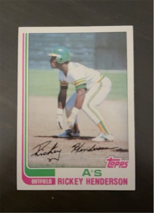 Rickey Henderson graded 7
