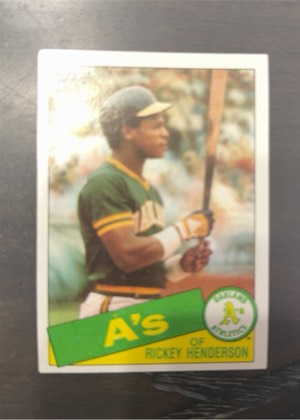 Rickey Henderson graded 7