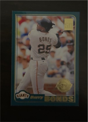 Barry Bonds graded 6 & below