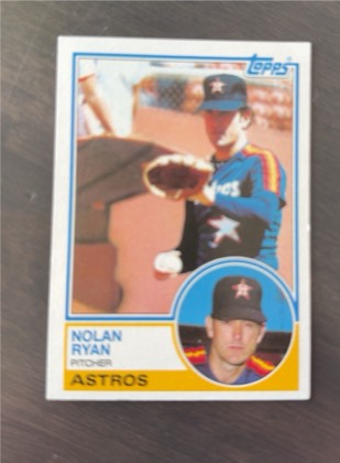 Nolan Ryan graded 8.5