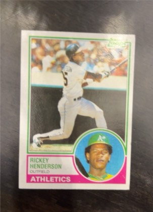 Rickey Henderson graded 7