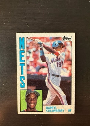 Darryl Strawberry graded 8.5
